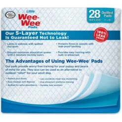 Wee-Wee Little Dog Pee Pads 16.5 X 23.5-in & Four Paws Wee-Wee Disposable Dog Diapers -PetSafe Shop Sale 609502 PT2. AC SS1800 V1660403162