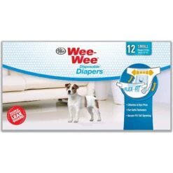 Wee-Wee Little Dog Pee Pads 16.5 X 23.5-in & Four Paws Wee-Wee Disposable Dog Diapers -PetSafe Shop Sale 609502 PT5. AC SS1800 V1660403161