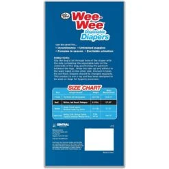 Wee-Wee Little Dog Pee Pads 16.5 X 23.5-in & Four Paws Wee-Wee Disposable Dog Diapers -PetSafe Shop Sale 609502 PT6. AC SS1800 V1660403161