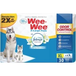 Four Paws Wee-Wee Disposable Dog Diapers & Four Paws Wee-Wee Odor Control X-Large Dog Pads With Febreze Freshness -PetSafe Shop Sale 609510 PT5. AC SS1800 V1660403217