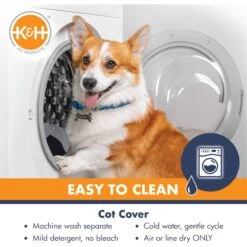 K&H Pet Products Original Pet Cot Elevated Dog Bed -PetSafe Shop Sale 611958 PT8. AC SS1800 V1659484089