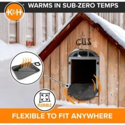 K&H Pet Products Lectro-Soft Outdoor Heated Pad -PetSafe Shop Sale 614030 PT2. AC SS1800 V1662587542