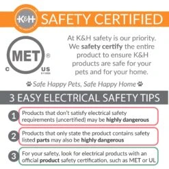 K&H Pet Products Lectro-Soft Outdoor Heated Pad -PetSafe Shop Sale 614030 PT5. AC SS1800 V1695231047