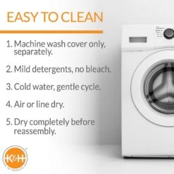 K&H Pet Products Cuddle Cube Pillow Cat & Dog Bed -PetSafe Shop Sale 61447 PT3. AC SS1800 V1627950099