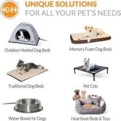 K&H Pet Products Cuddle Cube Pillow Cat & Dog Bed -PetSafe Shop Sale 61447 PT6. AC SS1800 V1627945321