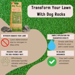 Dog Rocks Grass & Lawn Saver Dog Urine Burn Patch Protection 12 Dog Rocks Grass & Lawn Saver Dog Urine Burn Patch Protection -PetSafe Shop Sale 63233 PT4. AC SS1800 V1679931129