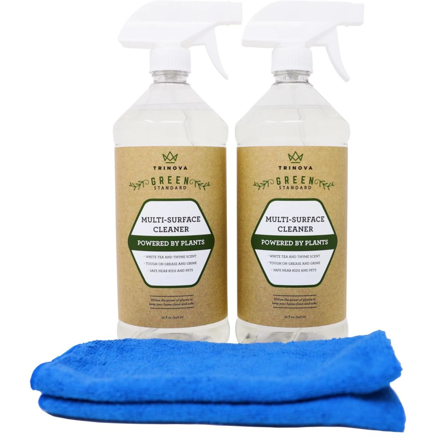 TriNova Natural Multi-Surface Dog, Cat & Small Pet Cleaner, 32-oz Bottle, 2 Count 1 TriNova Natural Multi-Surface Dog, Cat & Small Pet Cleaner, 32-oz Bottle, 2 Count