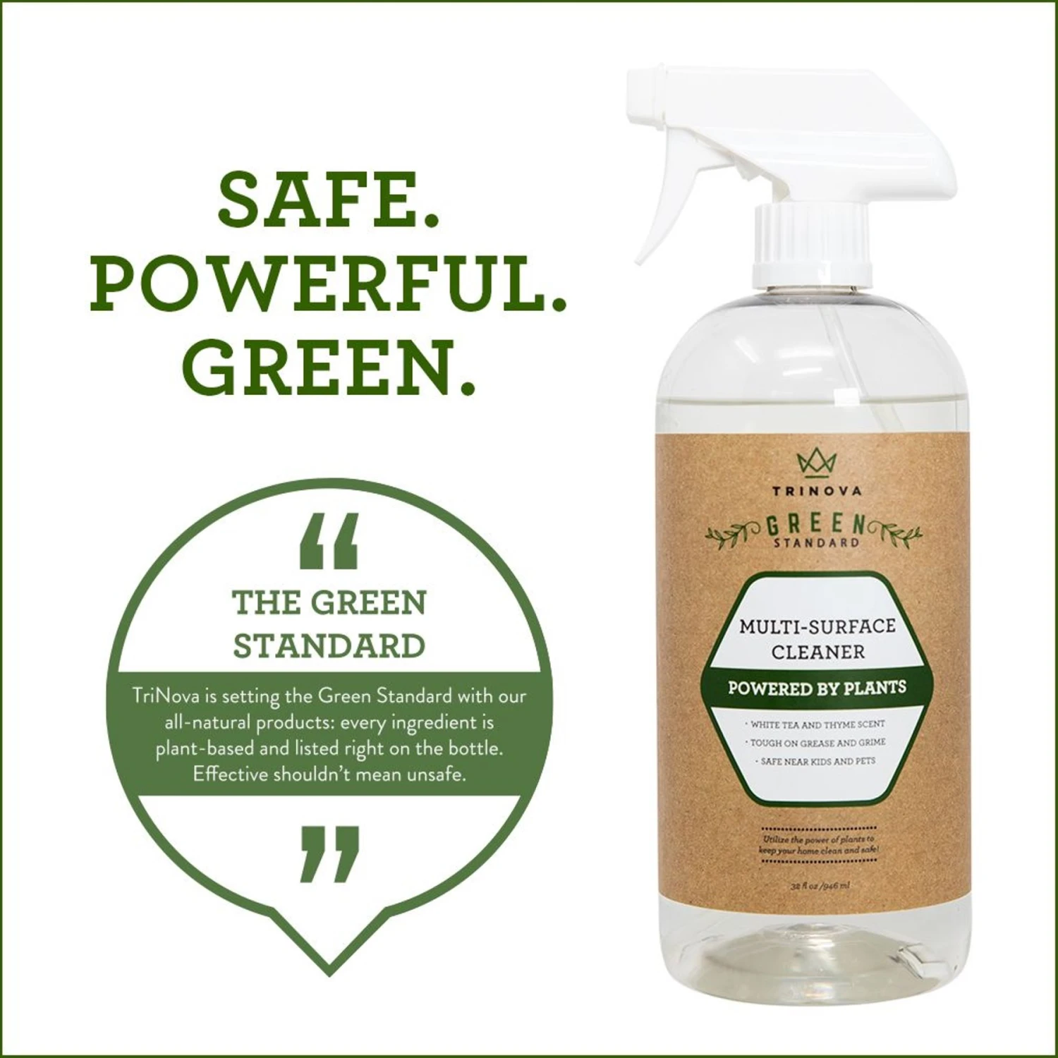 TriNova Natural Multi-Surface Dog, Cat & Small Pet Cleaner, 32-oz Bottle, 2 Count 4 TriNova Natural Multi-Surface Dog, Cat & Small Pet Cleaner, 32-oz Bottle, 2 Count - Image 4