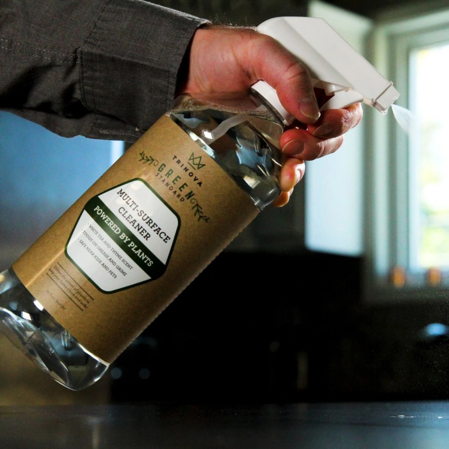 TriNova Natural Multi-Surface Dog, Cat & Small Pet Cleaner, 32-oz Bottle, 2 Count 7 TriNova Natural Multi-Surface Dog, Cat & Small Pet Cleaner, 32-oz Bottle, 2 Count - Image 7