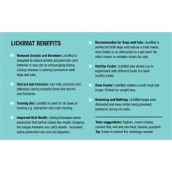 LickiMat Classic Soother Slow Feeder Dog Lick Mat, Green -PetSafe Shop Sale 654590 PT8. AC SS1800 V1668456948