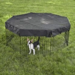 MidWest Exercise Pen Top Fabric Mesh Sunscreen Accessory, Octagonal Configuration, Black 9 MidWest Exercise Pen Top Fabric Mesh Sunscreen Accessory, Octagonal Configuration, Black -PetSafe Shop Sale 655470 PT2. AC SS1800 V1667598075