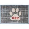 GoTags Paw Personalized Dog & Cat Feeding Mat