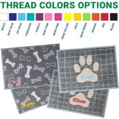 GoTags Paw Personalized Dog & Cat Feeding Mat -PetSafe Shop Sale 657982 PT2. AC SS1800 V1666043329