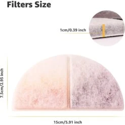 Petdiary Spaceship Water Fountain Replacement Filters, 6 Count -PetSafe Shop Sale 658550 PT5. AC SS1800 V1664534192