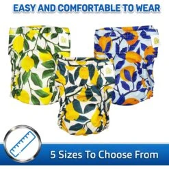 Pet Magasin Washable Female Dog Diapers, Botanical Fruit, 3 Count -PetSafe Shop Sale 668438 PT2. AC SS1800 V1667353420