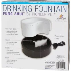 Pioneer Pet Plastic Dog & Cat Fountain Fung Shui Design, 60-oz -PetSafe Shop Sale 66970 PT7. AC SS1800 V1539379017