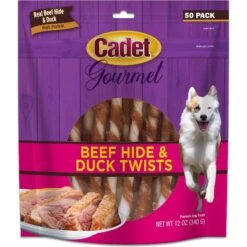 Four Paws Wee-Wee Super Absorbent Dog Pads & Cadet Gourmet Beef Hide & Duck Twist Sticks Dog Treats, 5-in -PetSafe Shop Sale 678430 PT5. AC SS1800 V1667864800