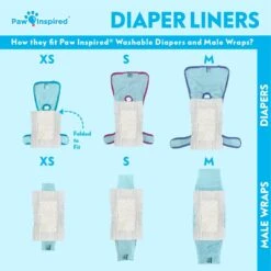 Paw Inspired Disposable Dog Diaper Liners 9 Paw Inspired Disposable Dog Diaper Liners -PetSafe Shop Sale 679798 PT3. AC SS1800 V1667336928