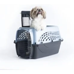 Petmate Two Door Top Load Dog & Cat Kennel -PetSafe Shop Sale 68695 PT5. AC SS1800 V1553876549