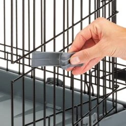Ferplast Superior Hybrid ECO Dog Crate & Playpen, Gray -PetSafe Shop Sale 688502 PT4. AC SS1800 V1667598419