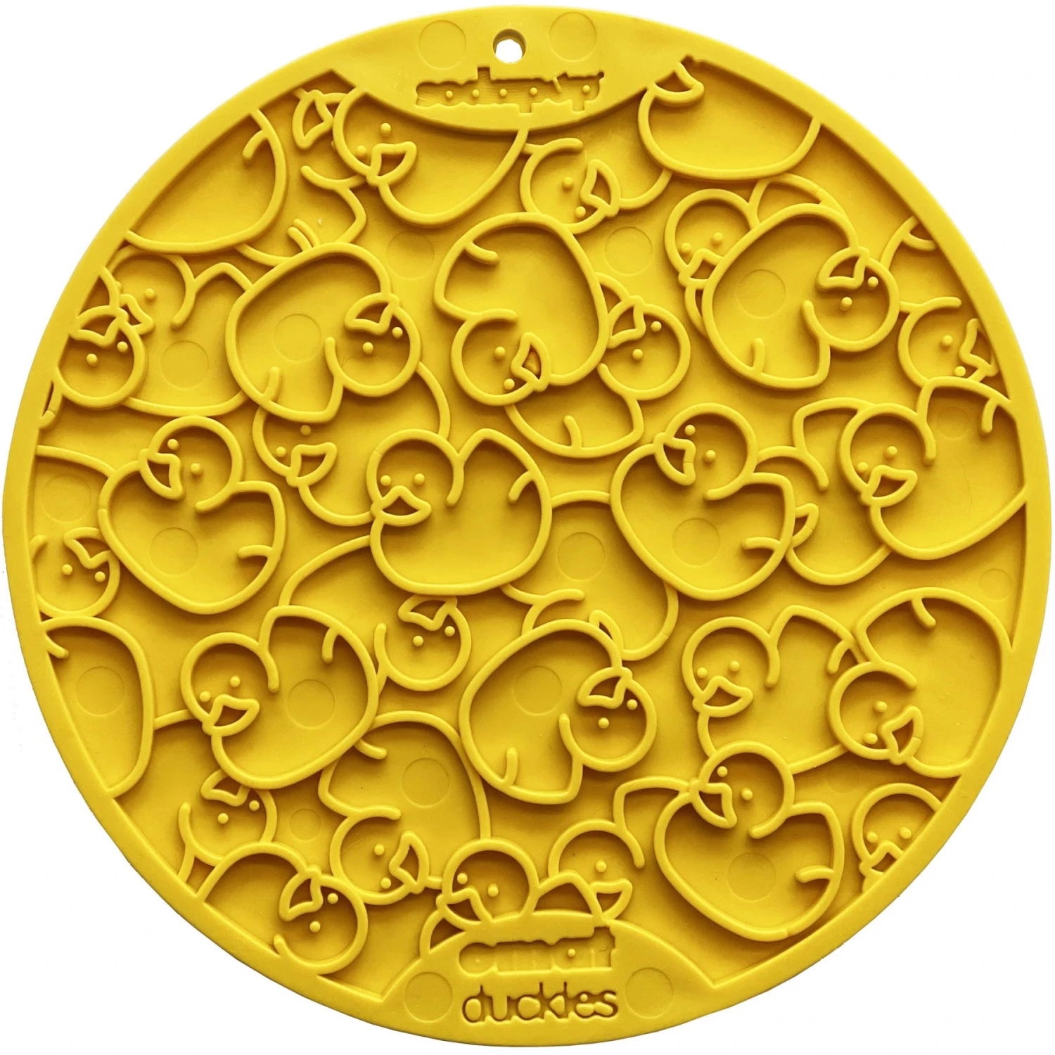 SodaPup Duckies Dog Lick Mat, Yellow, Large 1 SodaPup Duckies Dog Lick Mat, Yellow, Large