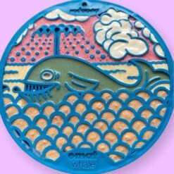 SodaPup Whale Dog Lick Mat, Blue, Large -PetSafe Shop Sale 690542 PT4. AC SS1800 V1667519547