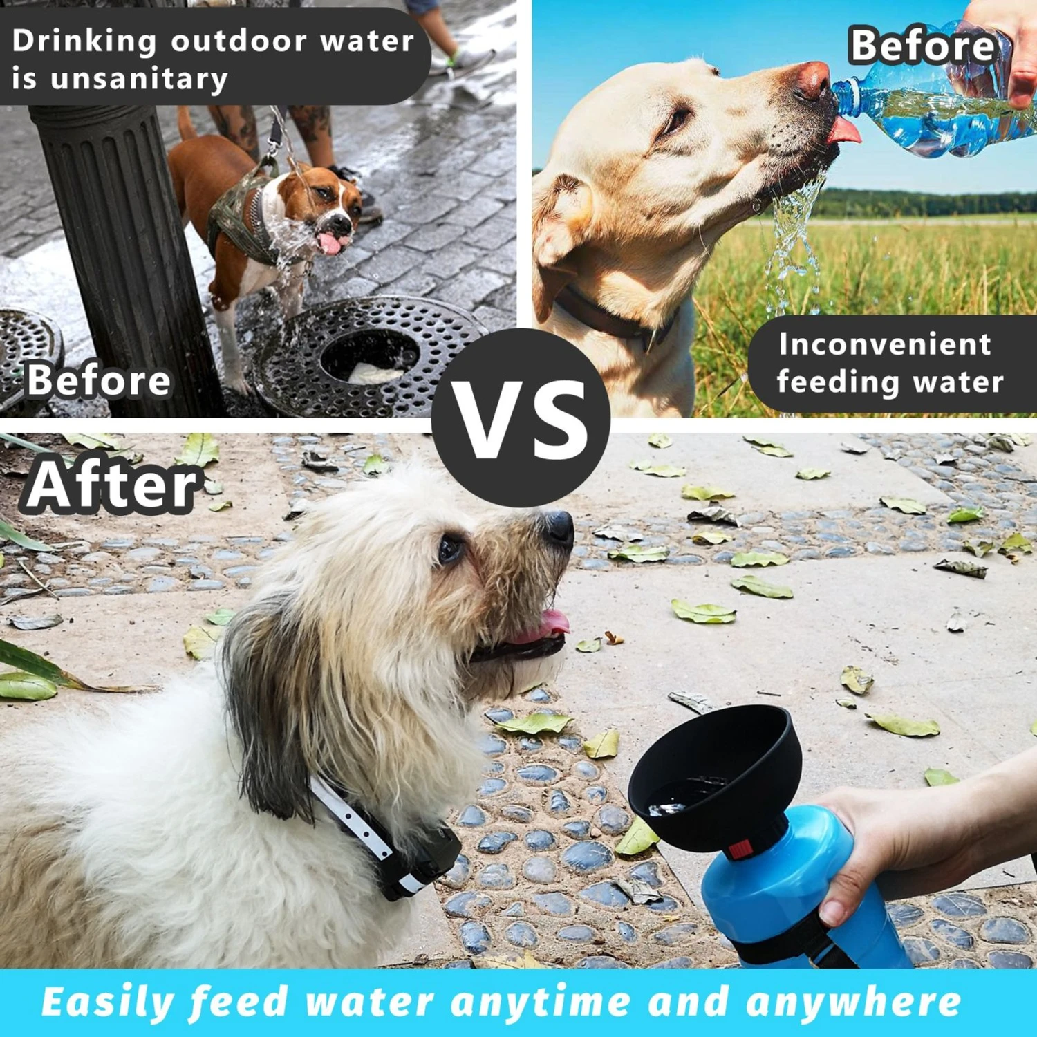 LESOTC Outdoor Dog Water Bottle Dispenser 7 LESOTC Outdoor Dog Water Bottle Dispenser - Image 7