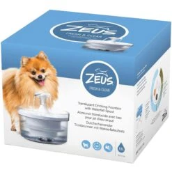 Zeus Fresh & Clear Waterfall Spout Dog Fountain -PetSafe Shop Sale 694838 PT5. AC SS1800 V1667519233