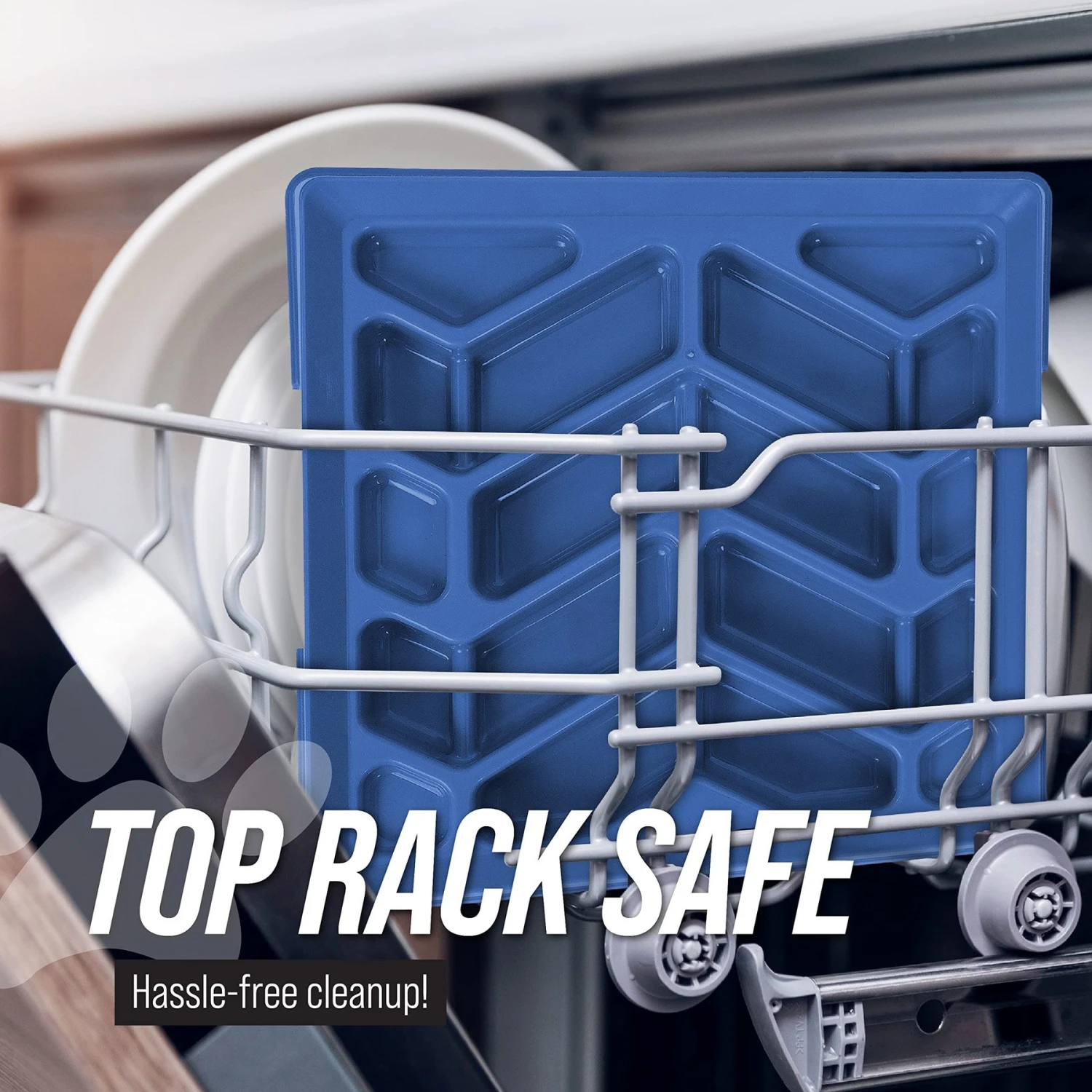 Leashboss Flat Face Slow Feeder Dog Bowl, Small/Medium 5 Leashboss Flat Face Slow Feeder Dog Bowl, Small/Medium - Image 5