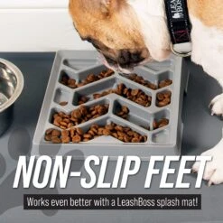 Leashboss Flat Face Slow Feeder Dog Bowl, Small/Medium 16 Leashboss Flat Face Slow Feeder Dog Bowl, Small/Medium -PetSafe Shop Sale 695078 PT7. AC SS1800 V1701379390