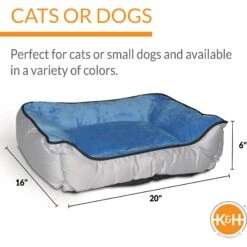 K&H Pet Products Self-Warming Two Tone Lounge Sleeper Bolster Cat & Dog Bed 11 K&H Pet Products Self-Warming Two Tone Lounge Sleeper Bolster Cat & Dog Bed -PetSafe Shop Sale 69562 PT2. AC SS1800 V1607130725