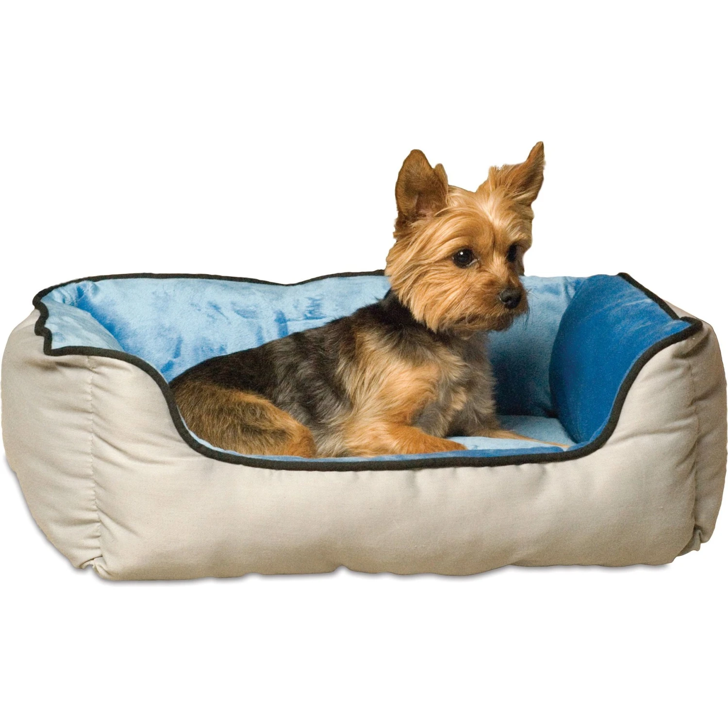 K&H Pet Products Self-Warming Two Tone Lounge Sleeper Bolster Cat & Dog Bed 7 K&H Pet Products Self-Warming Two Tone Lounge Sleeper Bolster Cat & Dog Bed - Image 7