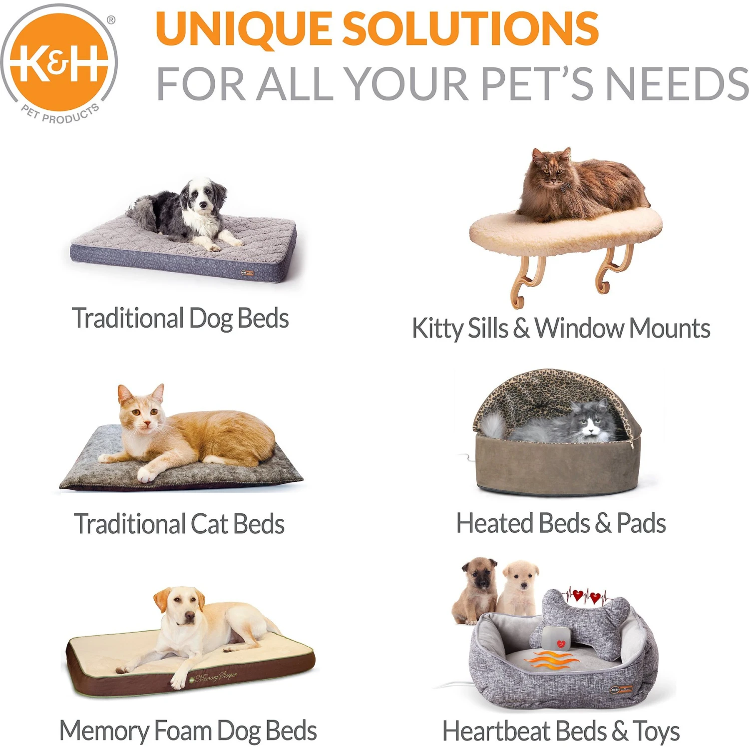 K&H Pet Products Self-Warming Two Tone Lounge Sleeper Bolster Cat & Dog Bed 8 K&H Pet Products Self-Warming Two Tone Lounge Sleeper Bolster Cat & Dog Bed - Image 8