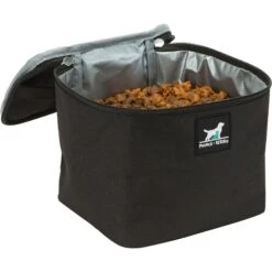 Pounce + Fetch Weekender Dog Food Travel Kit, Black, Large -PetSafe Shop Sale 696902 PT5. AC SS1800 V1667519302
