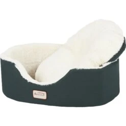Armarkat Oval Bolster Cat & Dog Bed, Laurel Green/Ivory -PetSafe Shop Sale 70076 PT5. AC SS1800 V1566245338