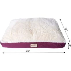 Armarkat Dog Pillow Bed With Removable Cover, Burgundy/Ivory 17 Armarkat Dog Pillow Bed With Removable Cover, Burgundy/Ivory -PetSafe Shop Sale 70147 PT8. AC SS1800 V1628109395