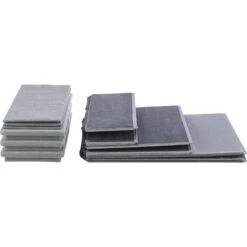 TRIXIE Velour Foldable Cat & Dog Stairs With Storage, Gray -PetSafe Shop Sale 701518 PT8. AC SS1800 V1668544964