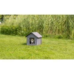 TRIXIE Insulated Outdoor Cat & Dog House, Gray 11 TRIXIE Insulated Outdoor Cat & Dog House, Gray -PetSafe Shop Sale 701646 PT2. AC SS1800 V1668550302