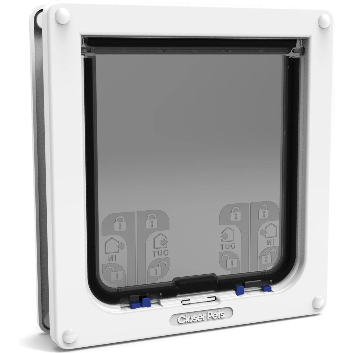 Closer Pets 4-Way Locking With Magnetic Catch Cat & Dog Door 1 Closer Pets 4-Way Locking With Magnetic Catch Cat & Dog Door