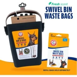 Arm & Hammer Swivel Bin & Rake Backyard Waste Pickup -PetSafe Shop Sale 70666 PT7. AC SS1800 V1659634769