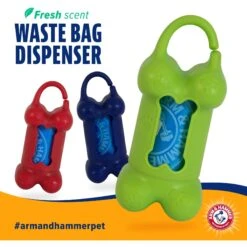 Arm & Hammer Bone Dispenser & Disposable Waste Bags, Color Varies -PetSafe Shop Sale 70687 PT2. AC SS1800 V1659634820
