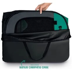 Ruff 'N Ruffus Portable Foldable Cat & Dog Playpen, Carrying Case, & Travel Bowl -PetSafe Shop Sale 711446 PT2. AC SS1800 V1673627740