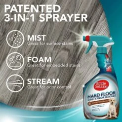 Simple Solution Hardfloors Stain & Odor Remover -PetSafe Shop Sale 71162 PT4. AC SS1800 V1588188101