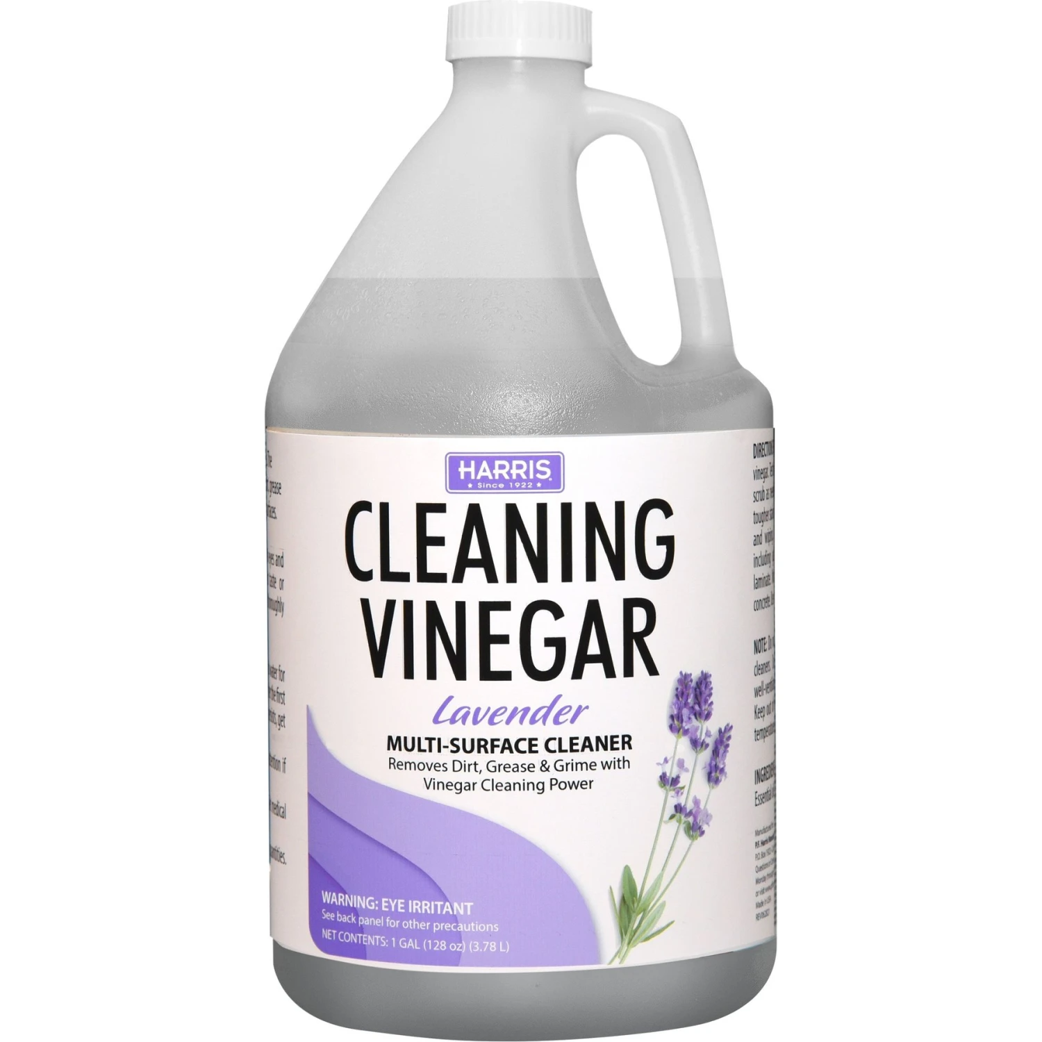 Harris Cleaning Vinegar Lavender Multi-Surface Cleaner, 128-oz Bottle 1 Harris Cleaning Vinegar Lavender Multi-Surface Cleaner, 128-oz Bottle