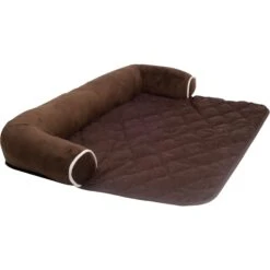 HappyCare Textiles Fleece Plush Sofa Bed & Furniture Protector, Brown -PetSafe Shop Sale 717294 PT4. AC SS1800 V1669657941