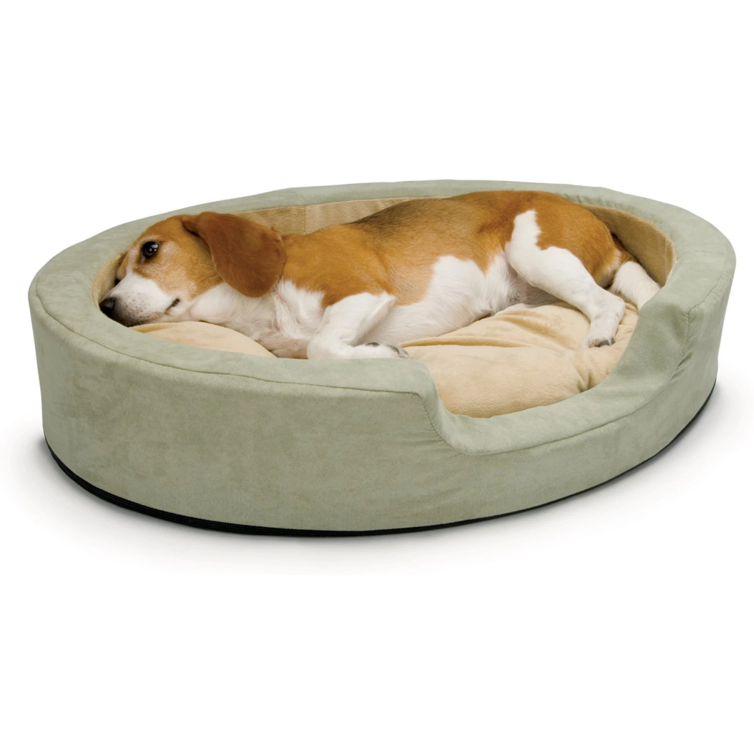 K&H Pet Products Thermo-Snuggly Sleeper Heated Dog Bed 1 K&H Pet Products Thermo-Snuggly Sleeper Heated Dog Bed