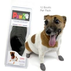 Pawz Waterproof Dog Boots, Black + 2 Items -PetSafe Shop Sale 728110 PT7. AC SS1800 V1669906514