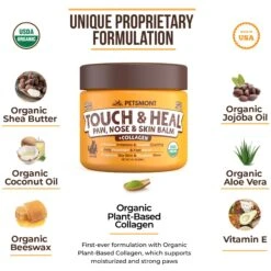 Petsmont Organic Touch & Heal Dog Paw Balm, 2-oz Jar + 2 Items 15 Petsmont Organic Touch & Heal Dog Paw Balm, 2-oz Jar + 2 Items -PetSafe Shop Sale 728126 PT6. AC SS1800 V1669907016