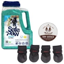 Natural Dog Company Paw Soother Dog Paw Balm + 2 Items