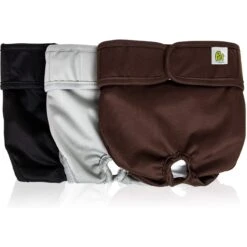 Pet Magasin Reusable Washable Dog Diapers, 3 Count